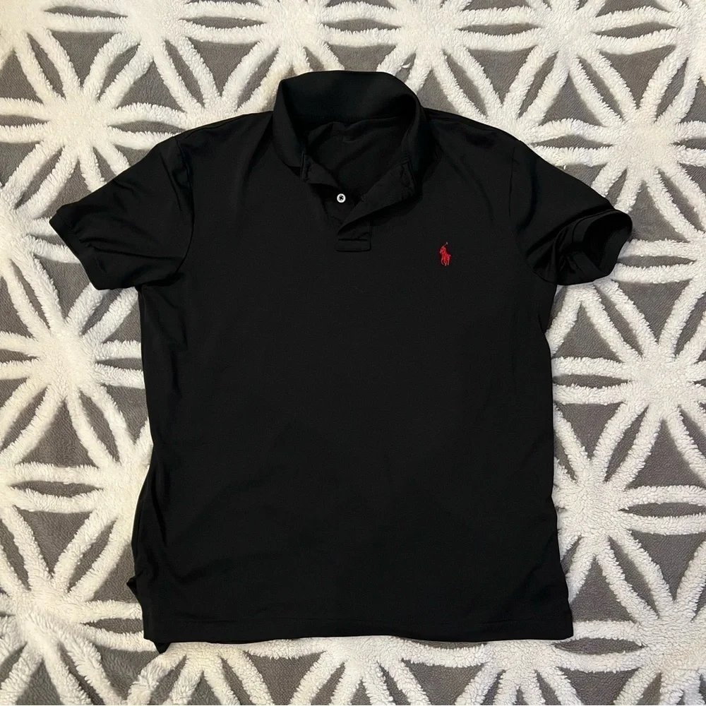 Polo Ralph Lauren Shirt - Size Medium- Black